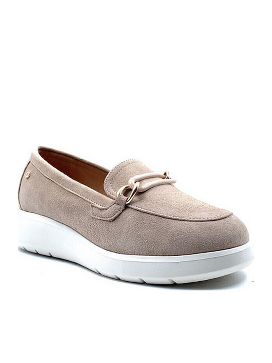 Γυναικεία Loafers σε Ροζ Χρώμα