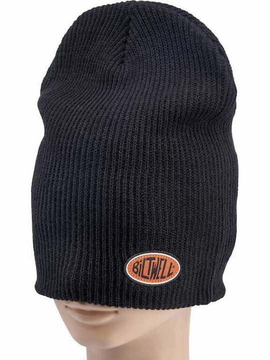 Beanie Unisex Beanie Gestrickt in Schwarz Farbe