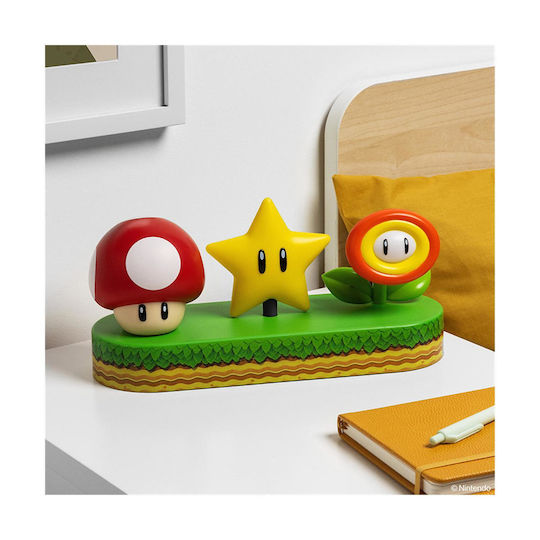 Paladone Lampă decorativă pentru copii Icons Multicolor 31x11cm