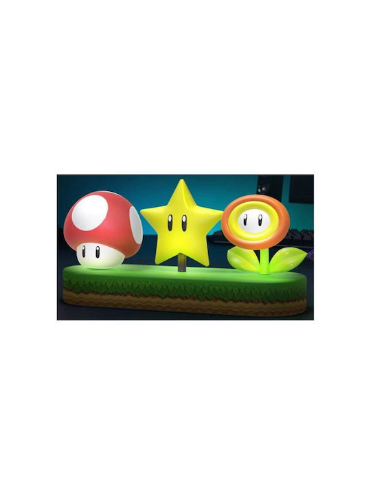 Paladone Kinder Dekorative Lampe Icons Mehrfarbig 31x11cm