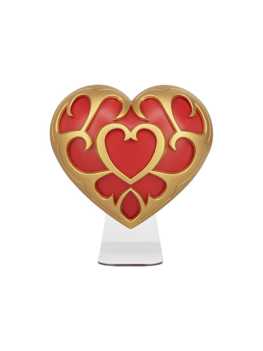 Paladone Lămpi De Masă Pentru Copii Decorațiune The Legend Of Zelda - Heart Container Roșu 22x9cm