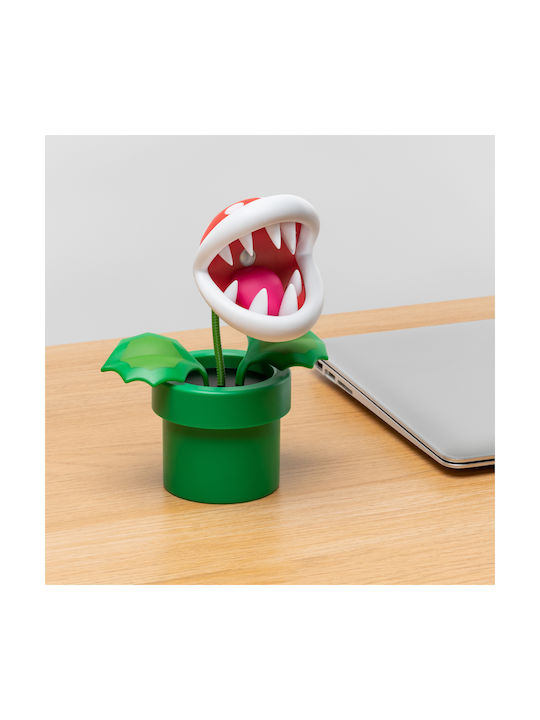 Paladone Παιδικό Διακοσμητικό Φωτιστικό Mini Piranha Plant Light Πολύχρωμο