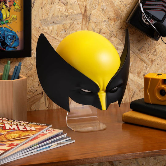 Paladone Kids Desk Lamp Marvel X-men 97 - Wolverine Mask Yellow 22x12x12εκ.