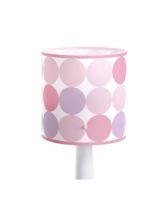 Ango Kids Portable Lamp Colors Pink 15x15x30εκ.