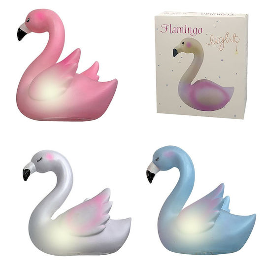 HOMie Kids Decorative Lamp Flamingo Pink 13x12cm
