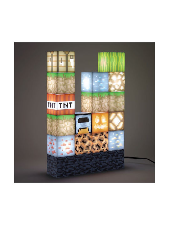 Paladone Lampă decorativă pentru copii Block Multicolor