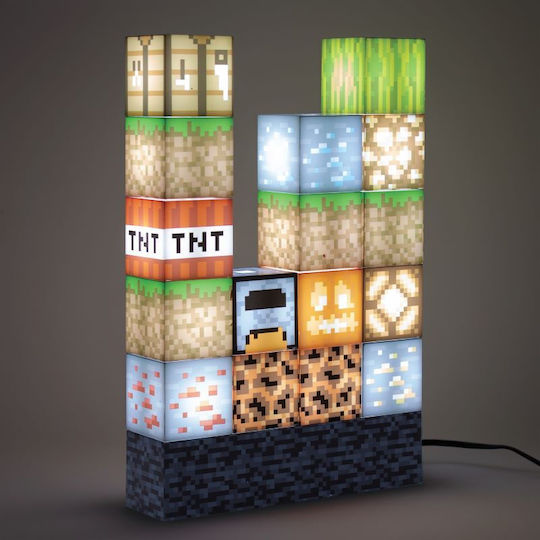 Paladone Kinder Dekorative Lampe Block Mehrfarbig