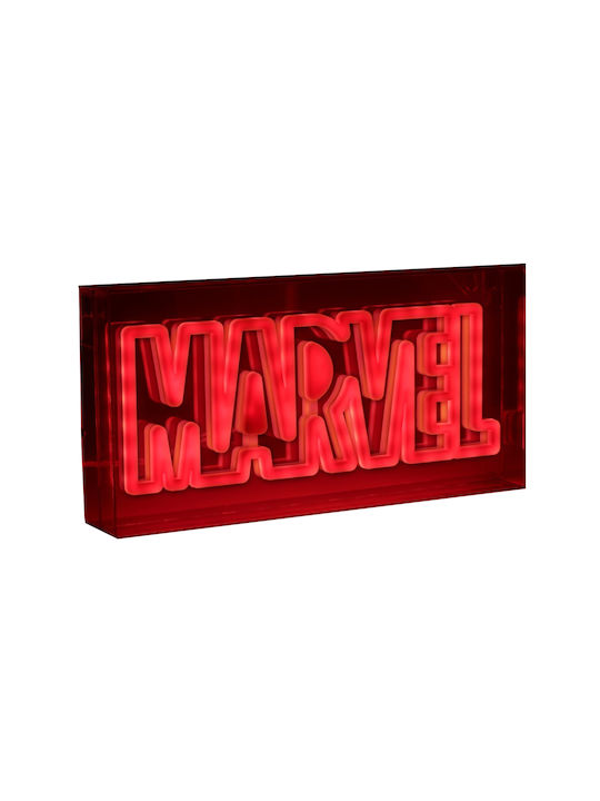Paladone Led Kids Decorative Lamp Logo Red 30.5x15.5x6εκ.