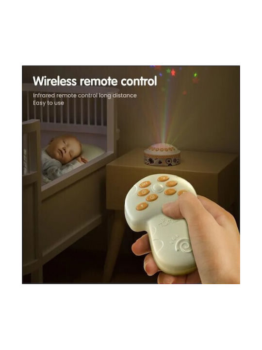 Lazarid Kids Projector Lamp White 10x7cm