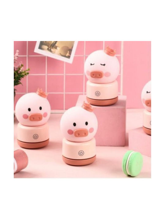 ForHome Kinder Dekorative Lampe Rosa 6.4x7.5x12.3εκ.