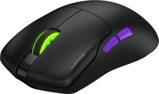 HATOR Pulsar 3 Ultra Ασύρματο RGB Gaming Ποντίκι 30000 DPI Μαύρο