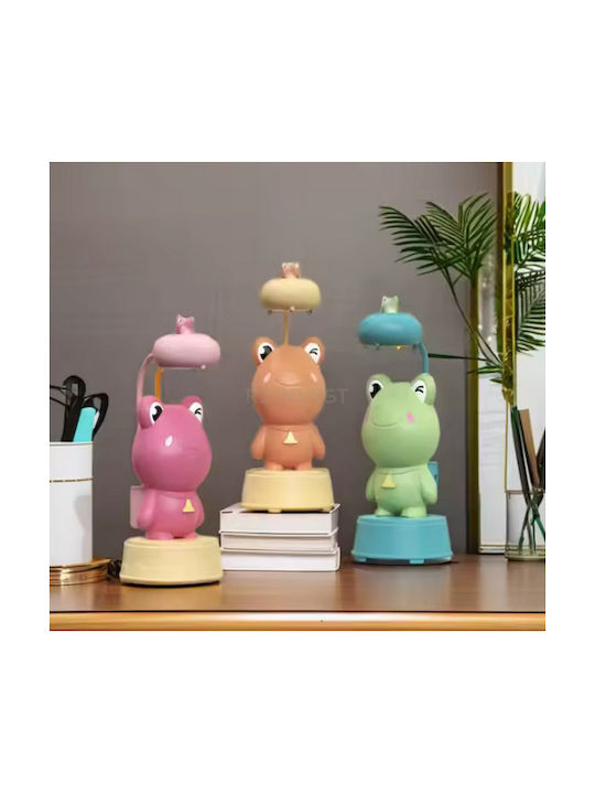 SPM Led Kids Portable Lamp Multicolour 18.3x10.4x10.4εκ.