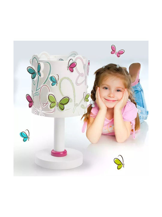 Ango Kids Portable Lamp Butterfly Multicolour 15x15x30εκ.