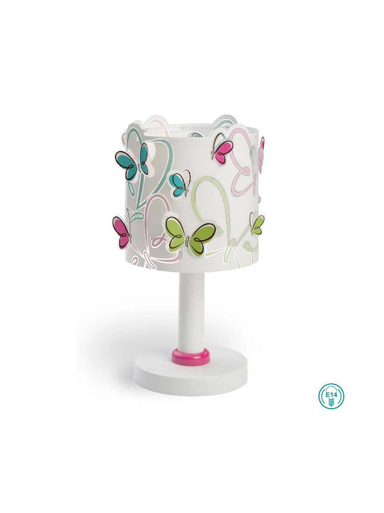 Ango Kids Portable Lamp Butterfly Multicolour 15x15x30εκ.