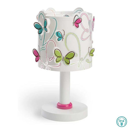 Ango Kids Portable Lamp Butterfly Multicolour 15x15x30εκ.
