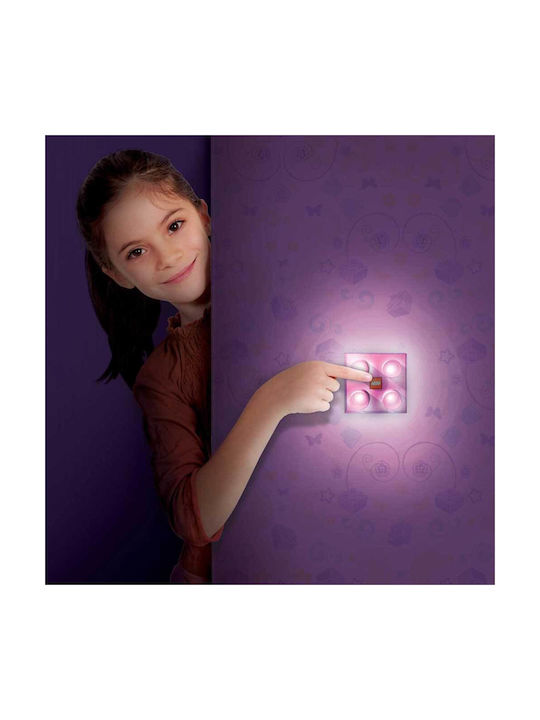LEGO Led Kids Decorative Lamp Friends Brick Purple 8x8cm