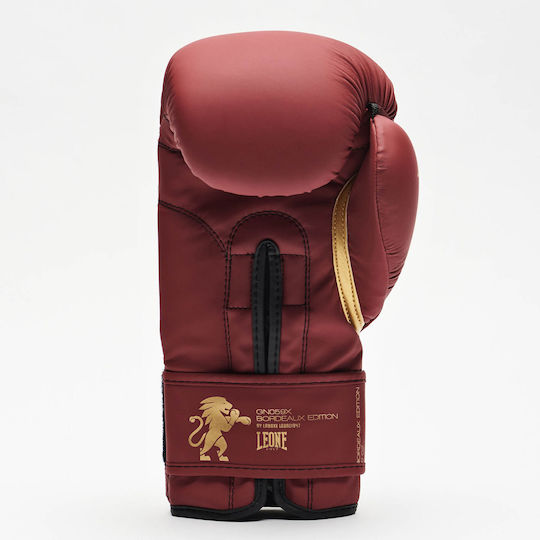 Leone 1947 Boxhandschuhe für Kampf Rot