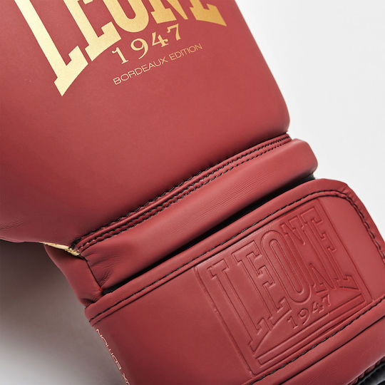 Leone 1947 Boxhandschuhe für Kampf Rot