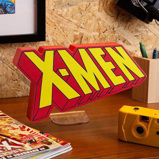 Paladone Παιδικό Διακοσμητικό Φωτιστικό X-men με Προβολή Σχεδίων Πολύχρωμο 30x10cm