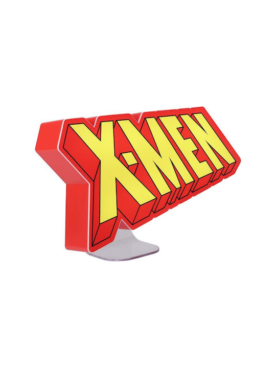 Paladone Kinder Tischlampe X-men mit Projektor Thema Entwürfe Farbwechsel 30x10cm