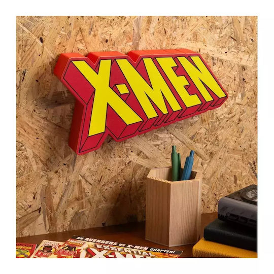 Paladone Παιδικό Διακοσμητικό Φωτιστικό X-men με Προβολή Σχεδίων Πολύχρωμο 30x10cm