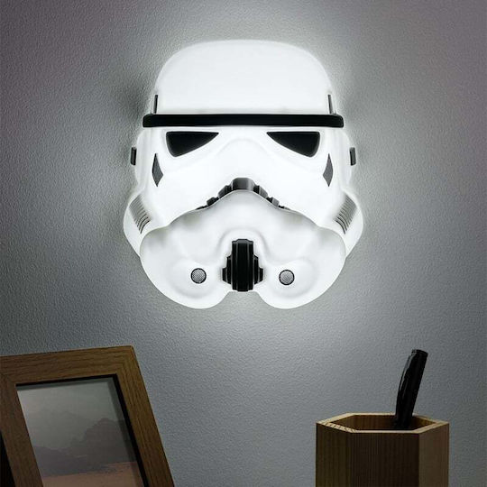 Paladone Kinder Dekorative Lampe Stormtrooper Weiß 22x15cm