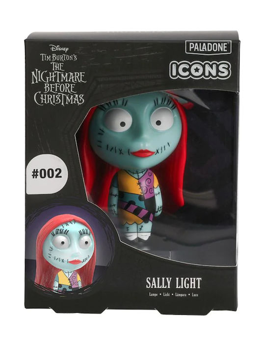 Paladone Kinder Dekorative Lampe Nightmare Before Christmas Mehrfarbig 11x8x11εκ. Sally-Symbol