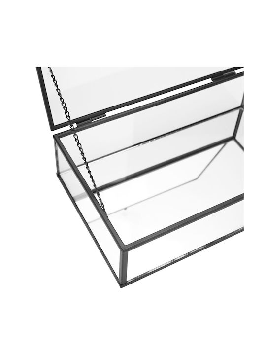 Estia Tisch Veranstalter Glas Schwarz