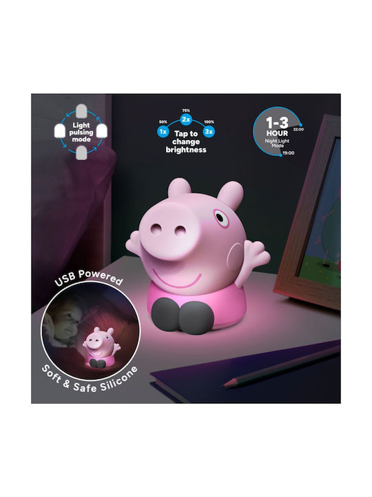 Paladone Kinder Tischlampe Bunt 15cm