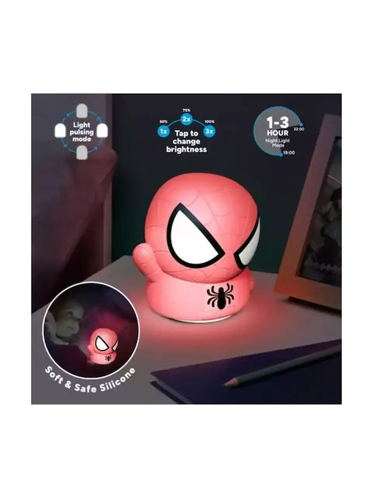 Paladone Παιδικό Διακοσμητικό Φωτιστικό Marvel Πολύχρωμο Spider-Man