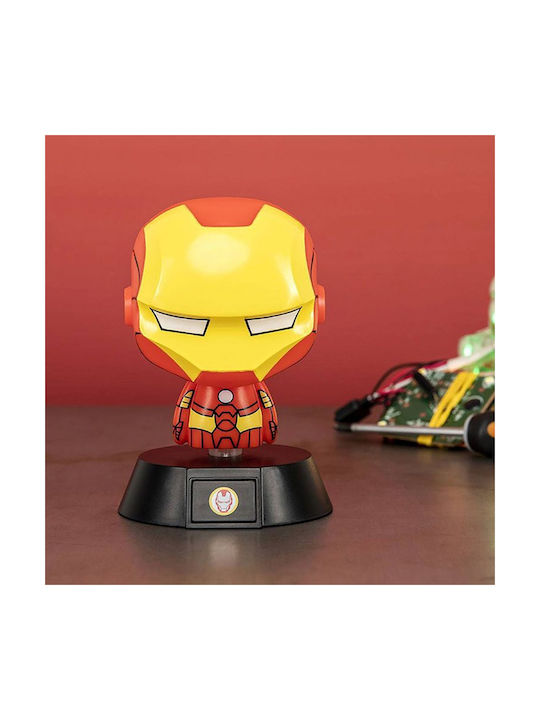 Paladone Lampă decorativă pentru copii Iron Man Multicolor