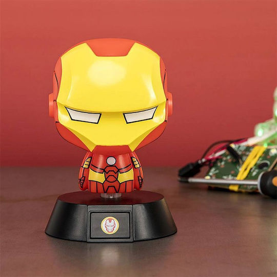 Paladone Lampă decorativă pentru copii Iron Man Multicolor