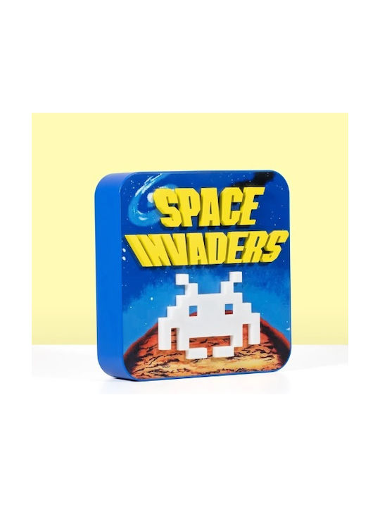 Numskull Παιδικό Διακοσμητικό Φωτιστικό Space Invaders 3D Πολύχρωμο 20x20cm