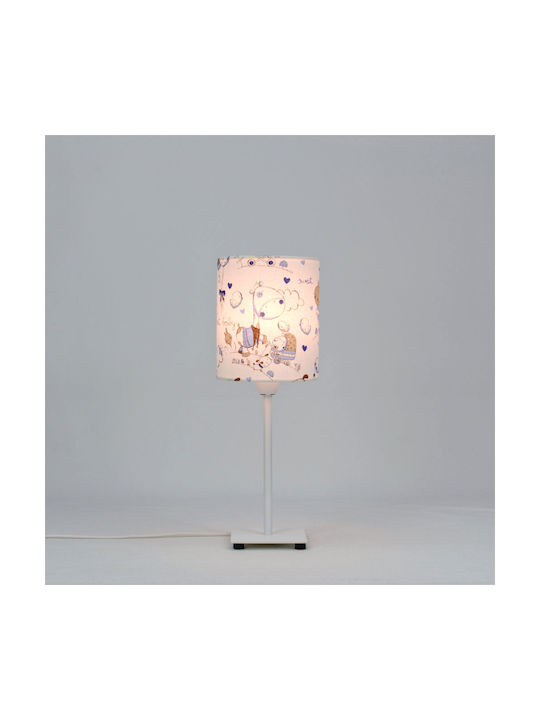 Veis Kids Portable Lamp Auge Kids White