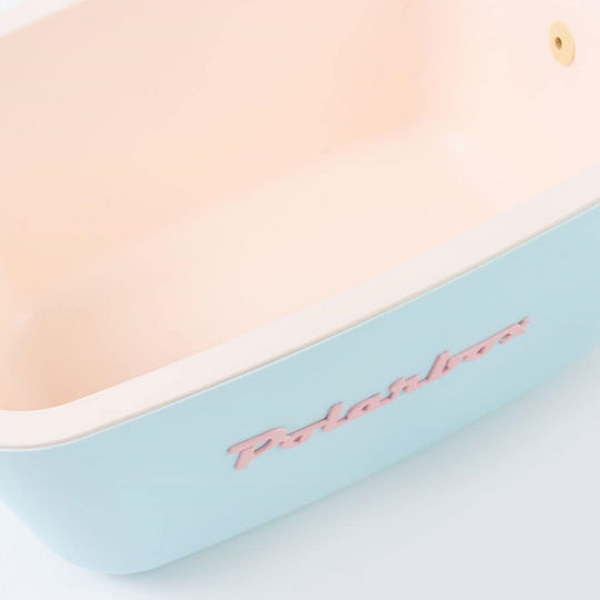 Polarbox Classic & Pop Style Portable Fridge 20lt Light Blue - Pink