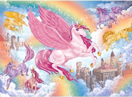 Παιδικό Puzzle Unicorn Kingdom για 6+ Ετών 100pcs Hinkler