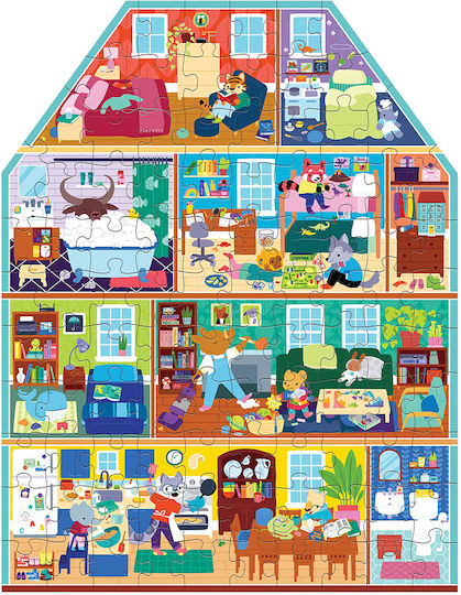 Kids Puzzle My House for 3+ years+ Years 100pcs Mudpuppy
