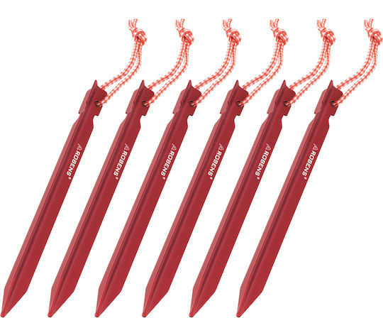 Robens Ultralite Wirbel für Zeltausrüstung Camping Set 6 Stück