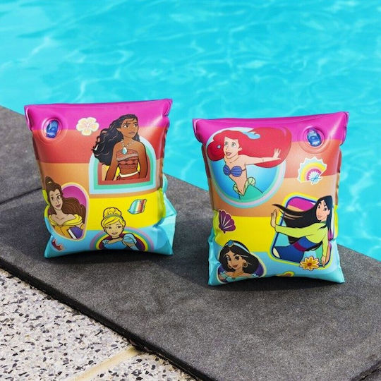 Bestway Swimming Armbands from Vinyl 3-6 years Princesses 23x15cm. Colorful