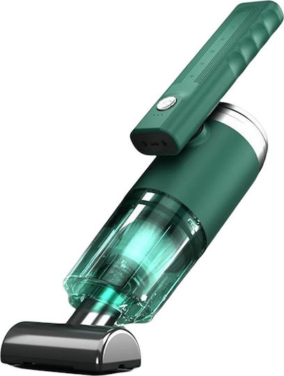 Verk Group Car Handheld Vacuum Dry Vacuuming with Power 120W Rechargeable 12V Green