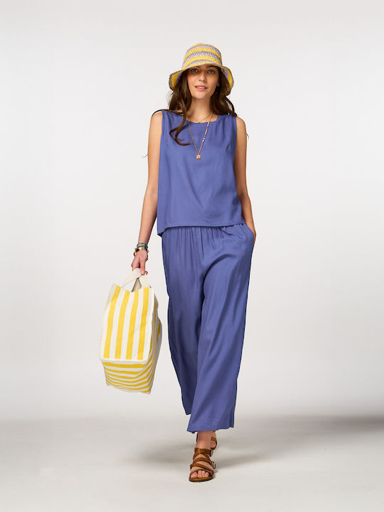 Achilleas Accessories Women's Caftan Beachwear Blue