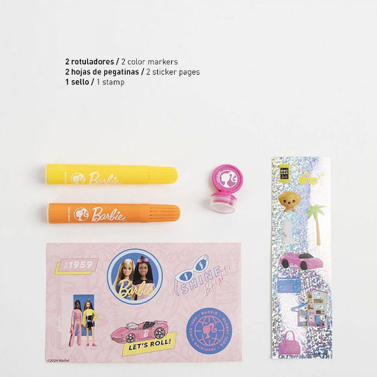 Cerda Barbie Colouring Set 26 Pieces