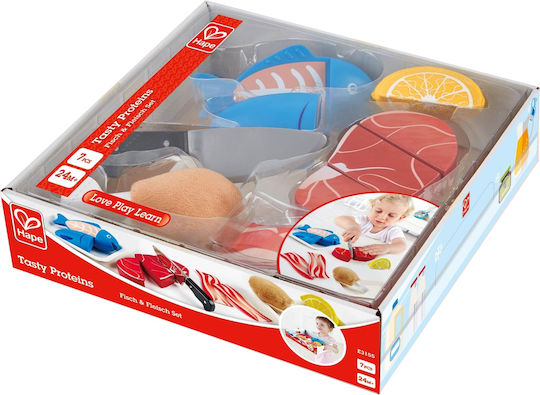 Hape Tasty Proteins Made of Wood for Ages 3+ 9pcs