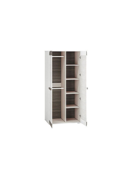 Double Door Wardrobe Alcala 100 92x63x202cm