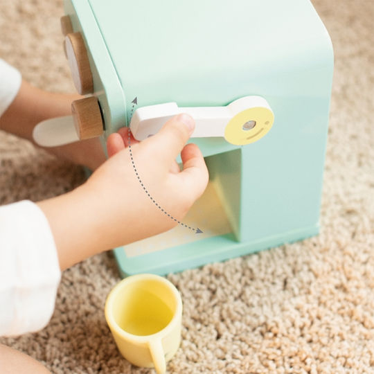 Classic World Holz-Kaffeemaschine Für Kinder Ab 3 Jahren 15,8 cm 7 Stück