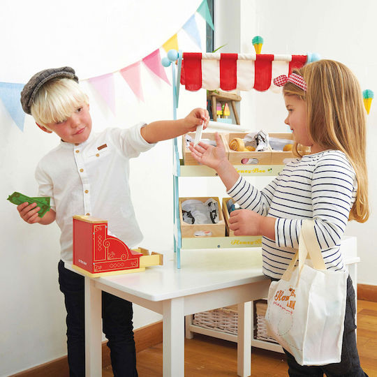 Le Toy Van Kinderspielzeug Registrierkasse aus Holz für 3+ Jahre