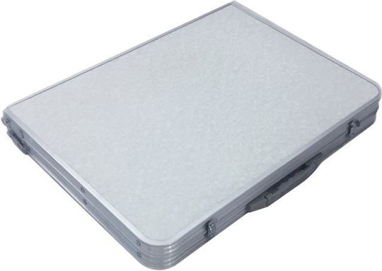 Hupa Tabelul Aluminiu pentru Camping Pliabil în cazul în care Maro