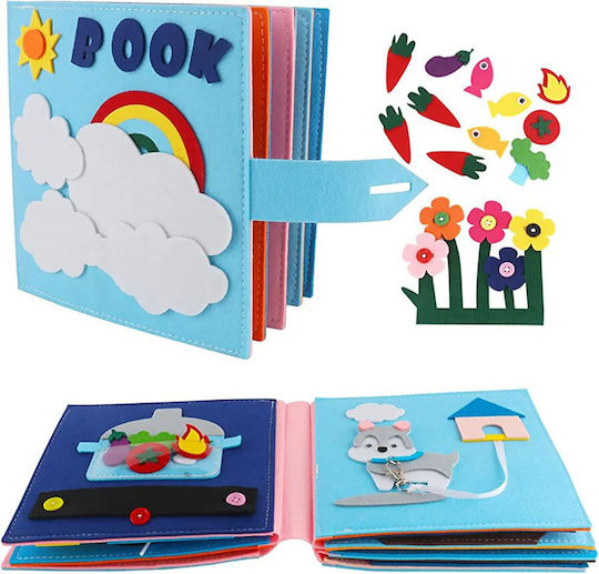 Baby Cloud Βιβλίο Δραστηριοτήτων Quiet Book για 24+ Μηνών