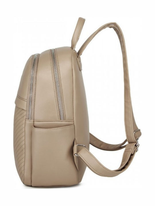 Damentasche Rucksack Khaki
