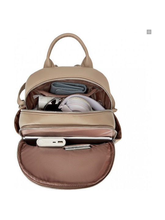 Damentasche Rucksack Khaki